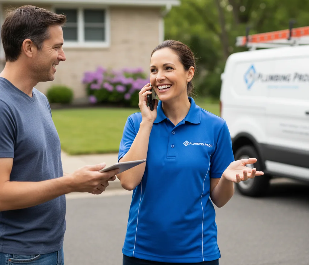 Grant Plumbing customer support in Deforest